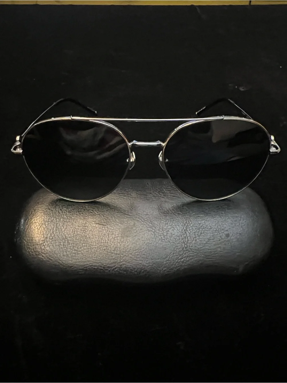 Belstaff Magnun Classic Men's Aviator, made in Japan 🇯🇵 titanium